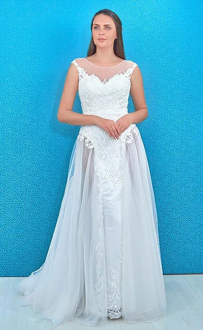 Un diseño de vestido de novia que expresa feminidad y confianza