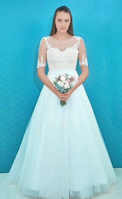 Vestido de novia de estilo princesa