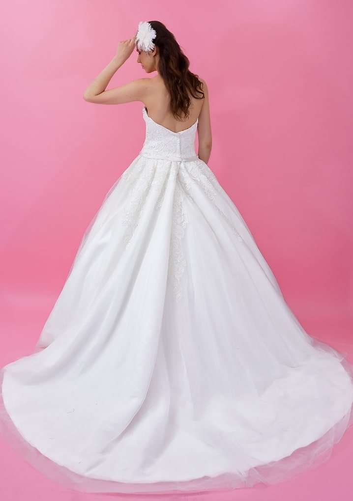 Elena Reynoso Vestido de Novia Amalia