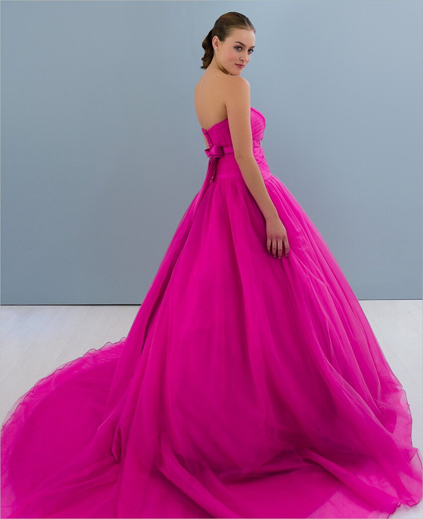 Elena Reynoso Vestido de 15 años largo