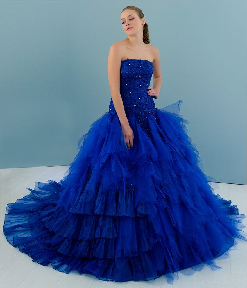 Hermoso Vestido de 15 años azul