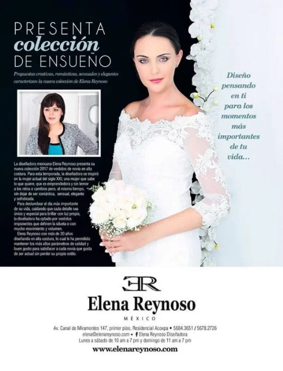 Elena Reynoso Revista Novias